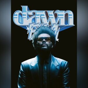 DawnFM Album Cover The Weeknd Abel Tesfaye Poster Custom Made FRAME NOT INCLUDED